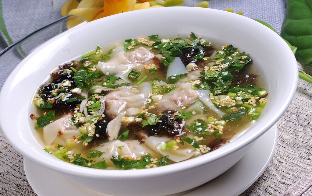 ♨ Chinesische Wan Tan Suppe - Hun Tun — Ting Ting&amp;#39;s Nest